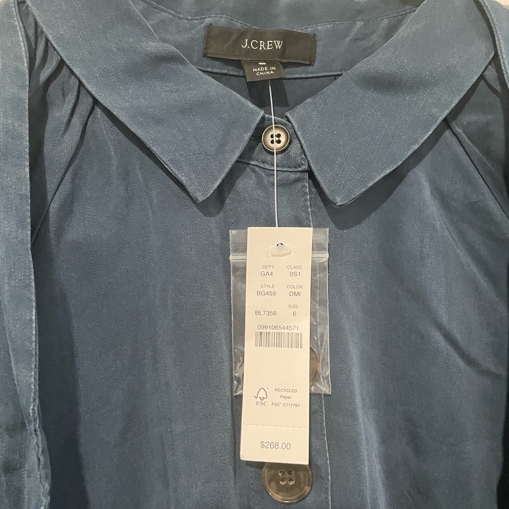 J. Crew Drapey belted jumpsuit, size M - Picture 9 of 9